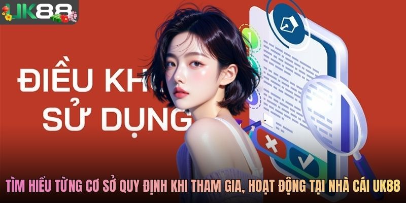 Tìm hiểu từng cơ sở quy định khi tham gia, hoạt động tại nhà cái UK88